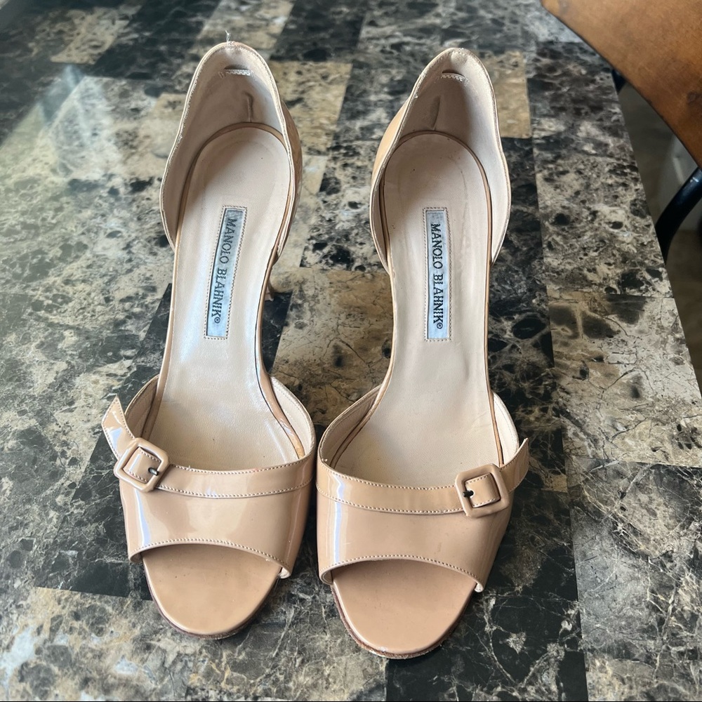 Manolo Blahnik Heels 3.5”